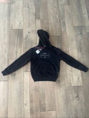 Baseball Lifestyle Black Hoodie *NWT*